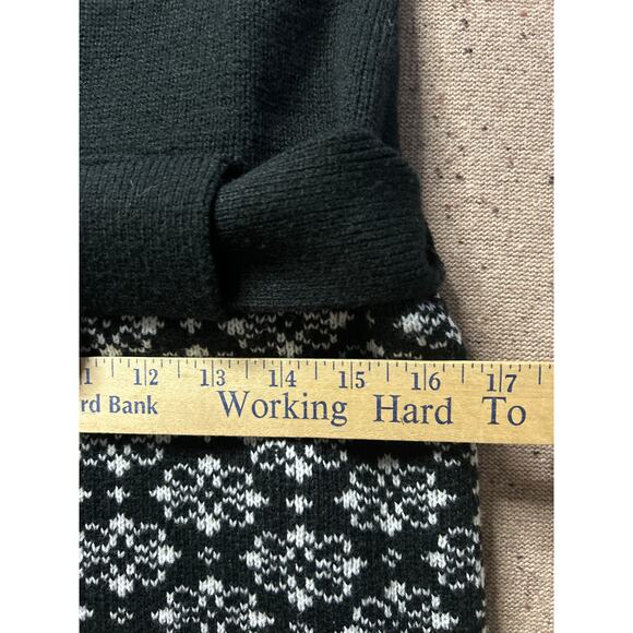 Venus Sweater Dress Women's Medium Belted Turtleneck Academia Preppy - Picture 4 of 7